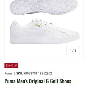 Puma Men's Original G Golf Shoes